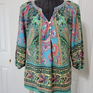 New Directions Top Size PS Multicolor EUC